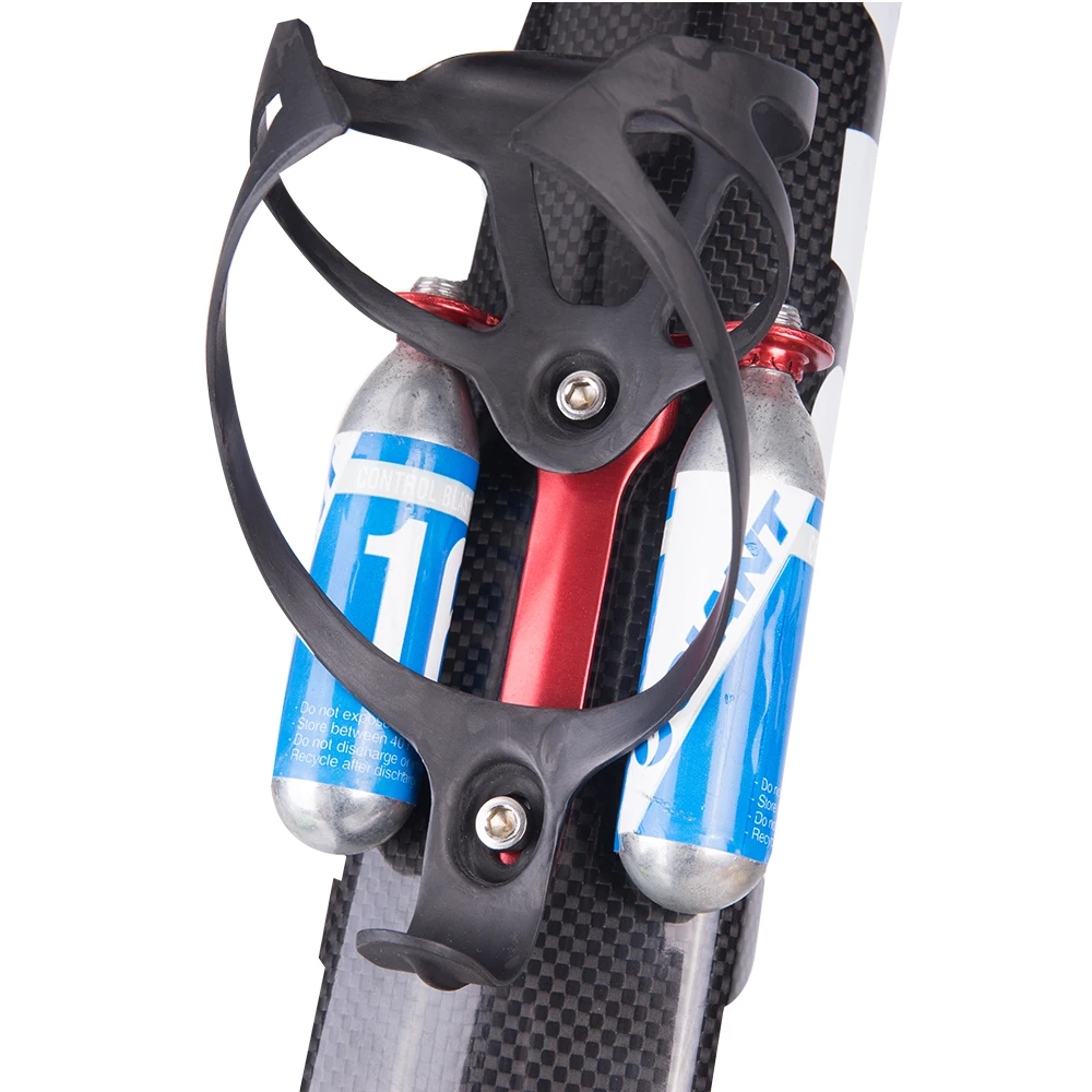 ZTTO CO2 Cartridge Holder Bracket Hold 2 x Control Blast CO2 Cartridges for Road bike Water Bottle Cage Mount bicycle part
