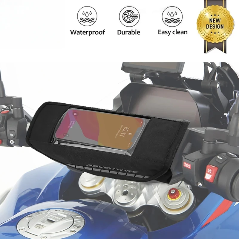 

NEW For BMW R1200GS R1250GS ADV Waterproof Moto Handlebar Travel Bag Travel Navigation Bag F700GS F750GS F800GS F900XR F900R