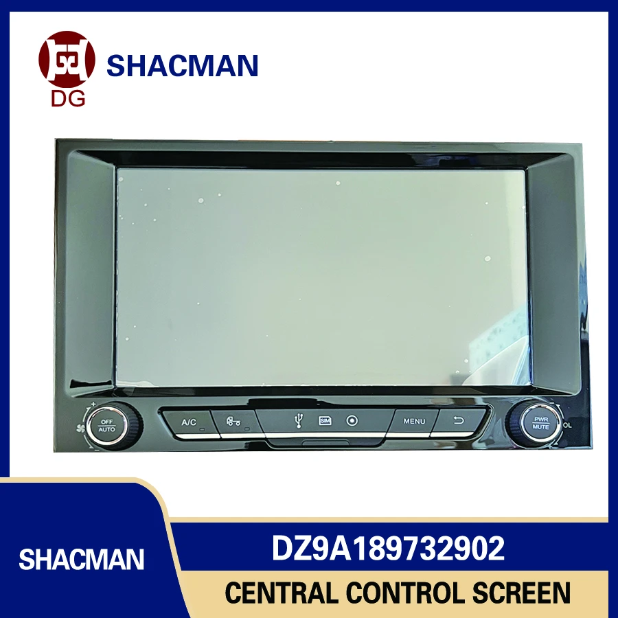 

DZ9A189732902 Central Control Display Screen Original Multimedia Radio Display Screen 10 inches for Shacman Delong X5000 X6000