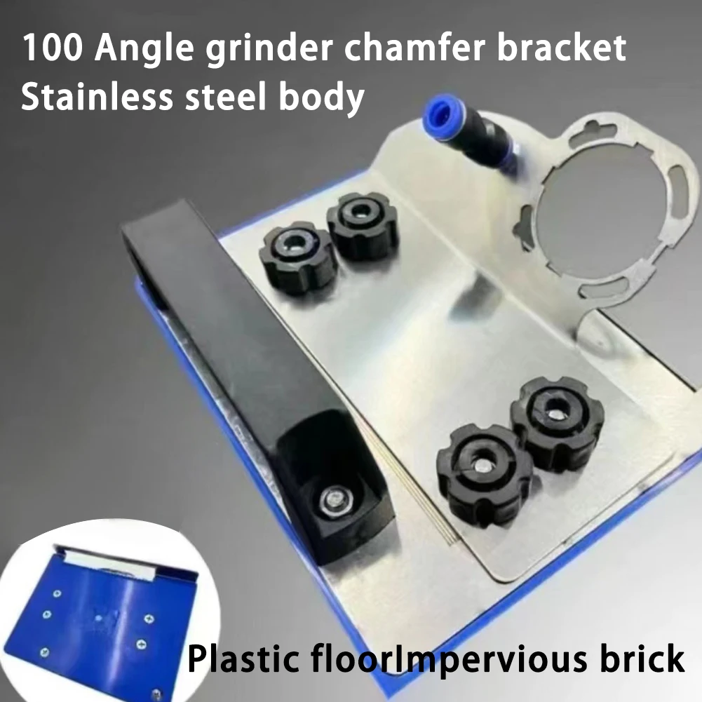 

Angle Grinder Stand For Tile 45° Chamfer Cutting,Adjustable Angle Grinder Bracket For 100-type Angle Grinders With 45mm Maximum