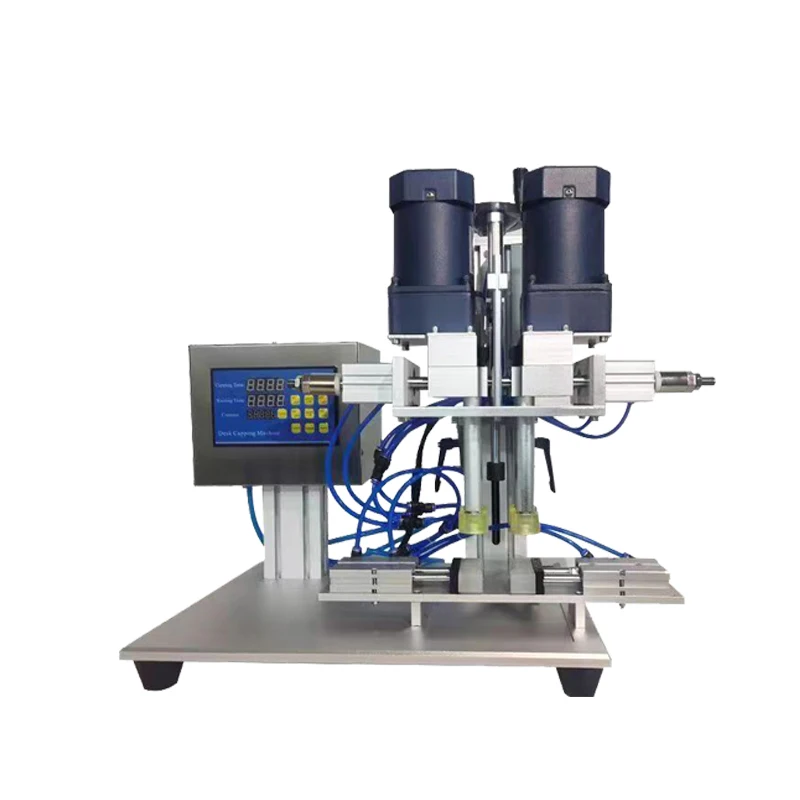 

Настольная электрическая укупорочная машина для пластиковых бутылок, машина для завинчивания крышек