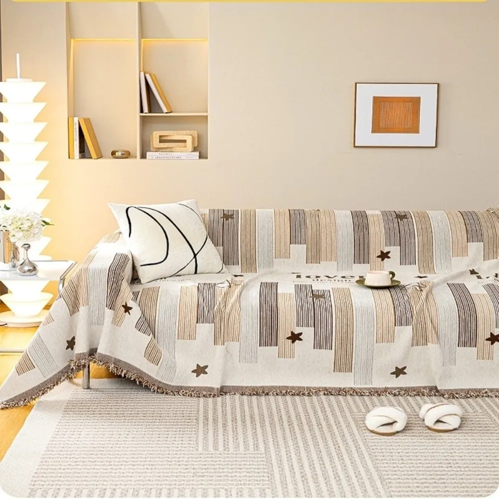 

Simple Full Cover Sofa Cover Blanket All Seasons Washable Non-Slip Cover Uiniversal Home Decorations One Piece Sofa Cushion Home