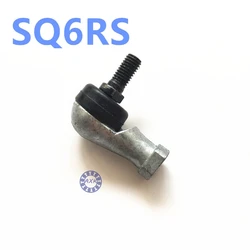Universal joint ball  2 pcs SQ6RS M6X1.0 female metric threaded Winding Ball Joint right hand tie rod end bearing