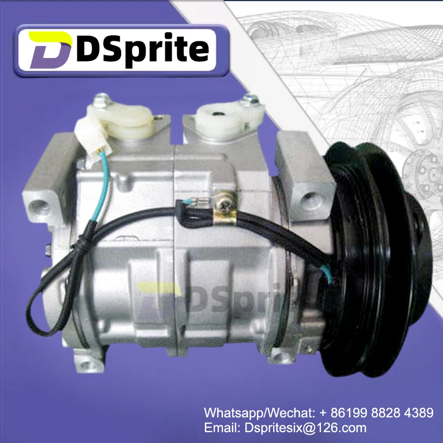 

10S13C AC Air Conditioner Compressor 88310-1740 For Hino Ranger Truck 447220-4442 447180-2910 88310-1840 12V