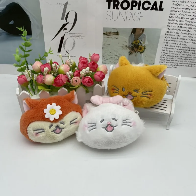 Cool Day cute happy cat purse wedding throw throw baby companion gift doll grab machine doll man and woman backpack accessories