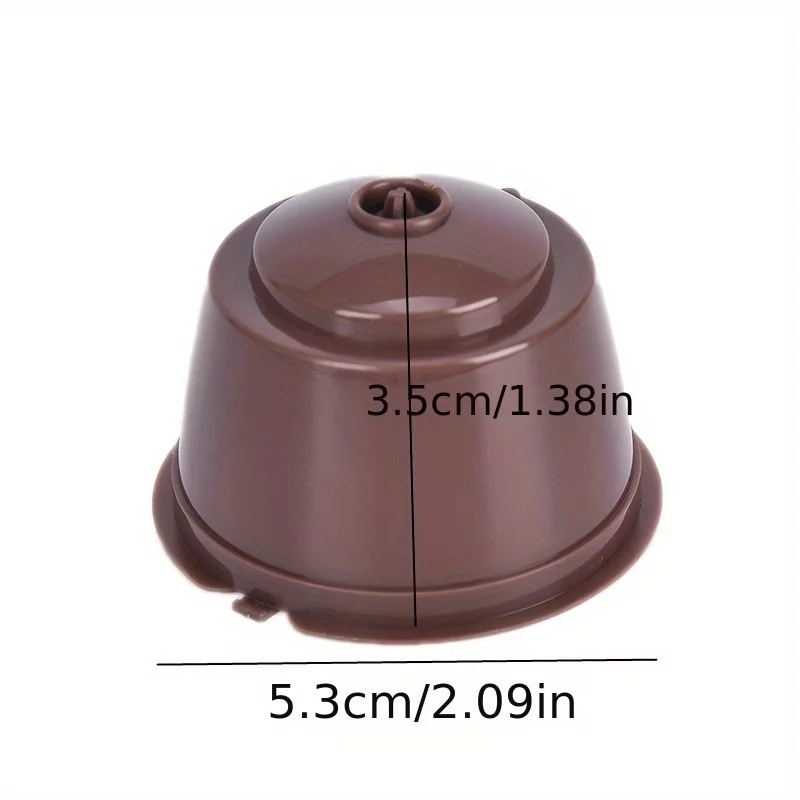 1/2/3/5Pack of reusable coffee capsule holders，Suitable for various types of coffee capsules，Compatible with various coffee caps