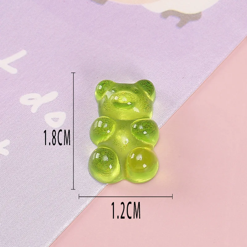 2024 Candy Bears Women's Charms Designer Hole Shoes Charms Luxury Shoe Clips Charm Pines Clogs Fit Charms Femme Wholesale image 3