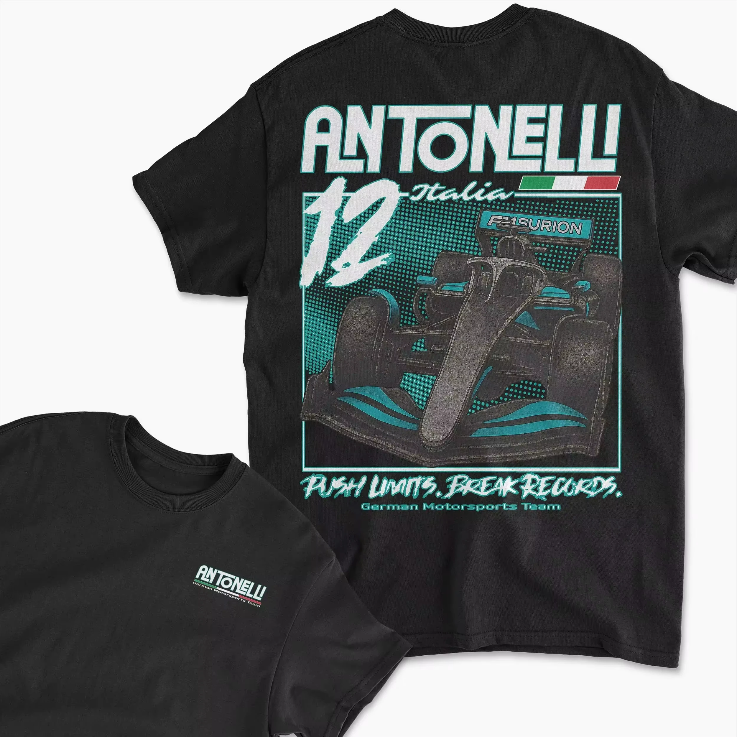 racer Kimi Antonelli Grand Prix champion unisex 100%cotton shirt 2026 Summer New O-neck Men Y2k Short Sleeve graphicst Tshirt