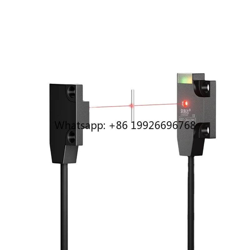 

Ultra Thin Infrared Optical Photoelectric Sensors GQT-CB11ZNS Front Sensing Through Beam Photoelectric Sensor with Indicator