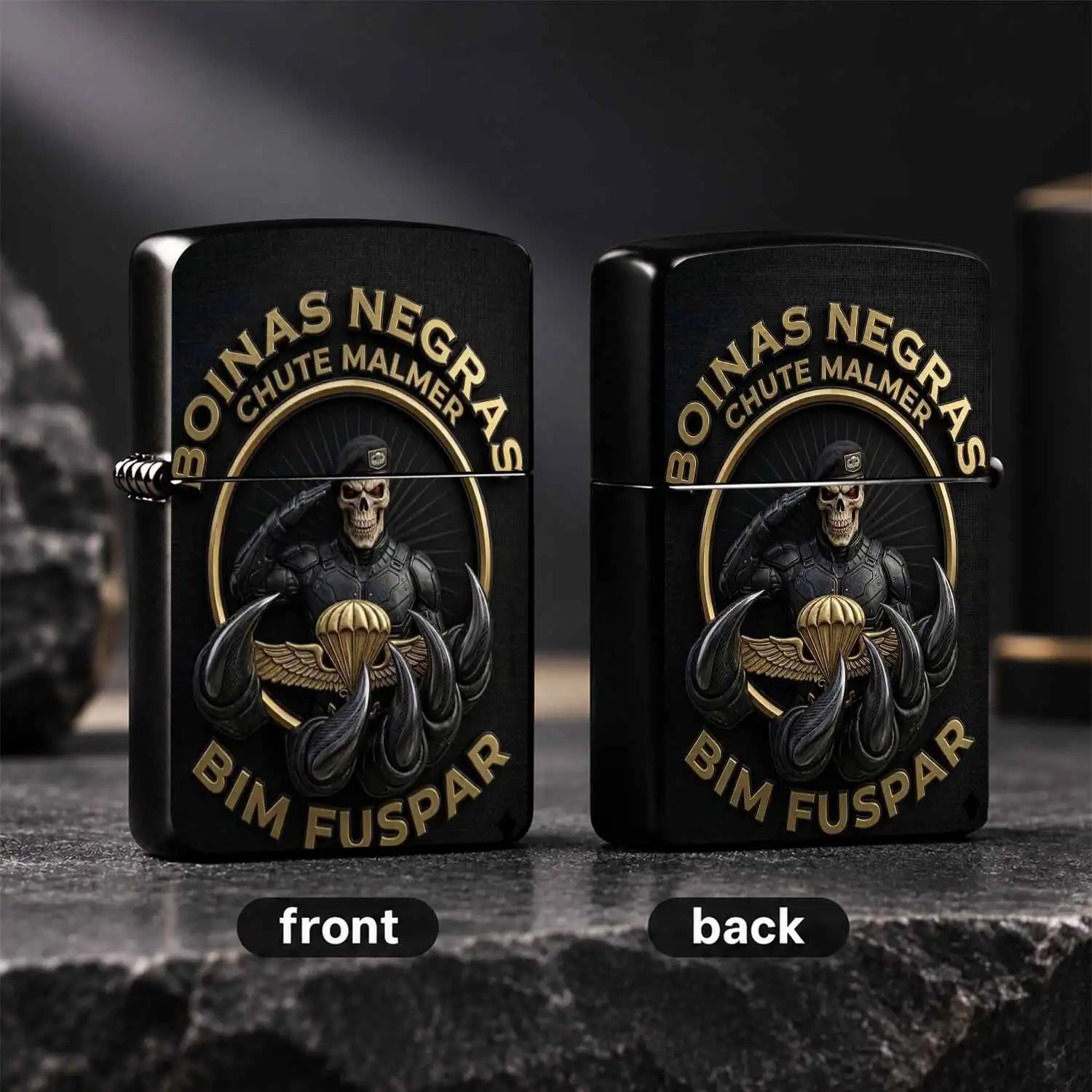 Vintage Embossed Boinas Negras Themed , Suitable For Outdoor Trips, Daily Commutes, Gifting To Friends And Family, Display, Cool Personalized Accessory For All Scenarios, Ideal For Personal Use Or As A Thoughtful Distinctive Present A Humor