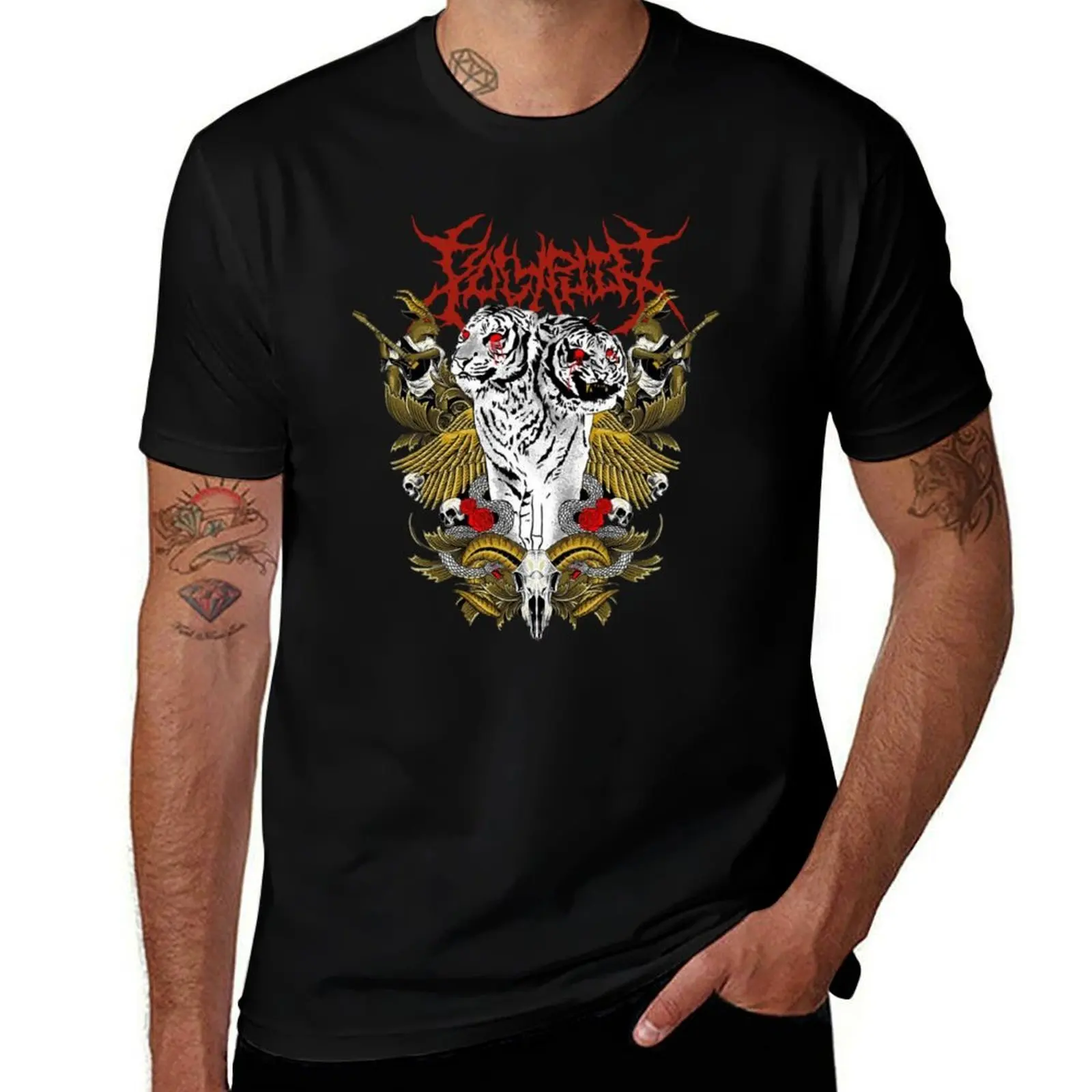 Polyphia lion art T-Shirt t shirts with prints T-Shirt