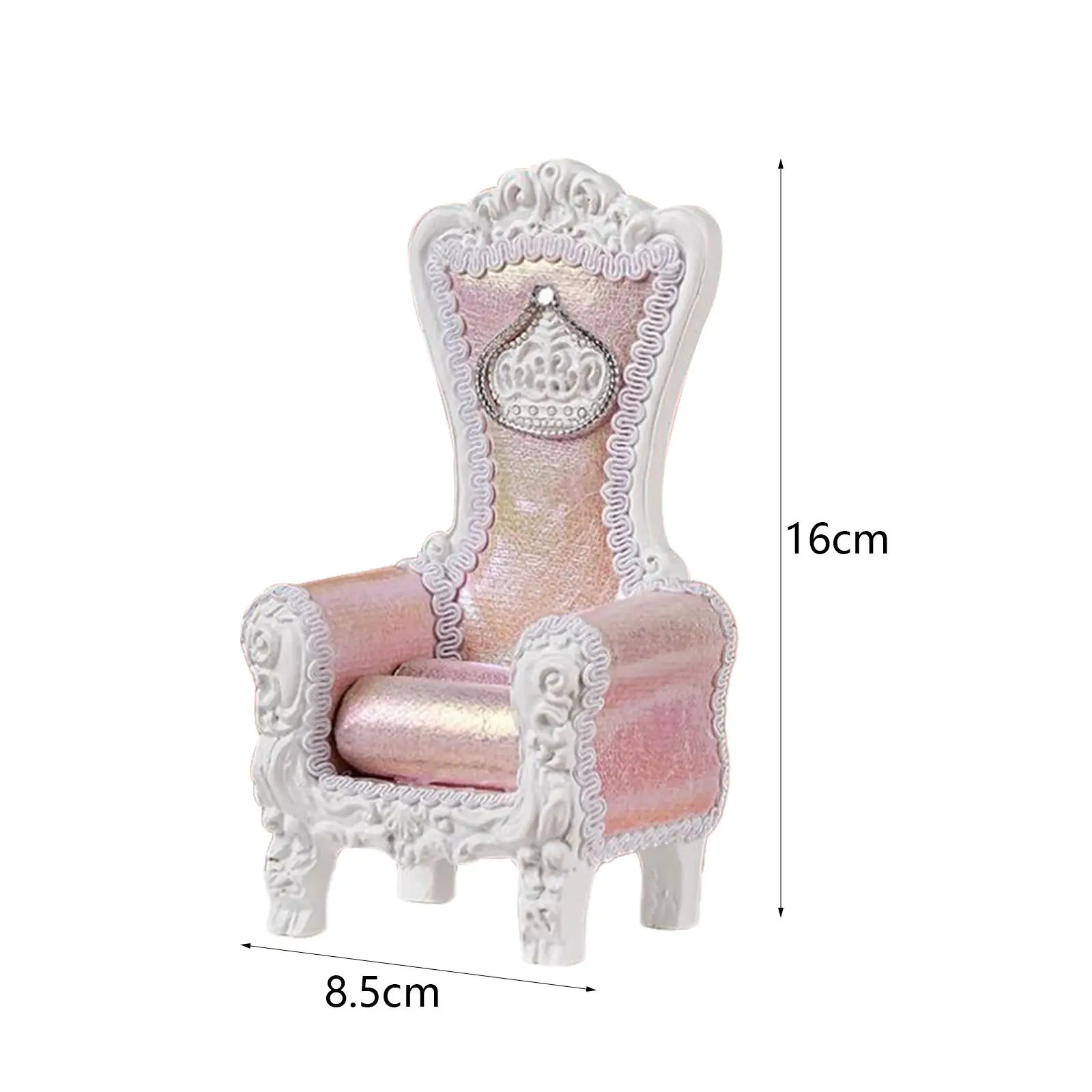 1:12 Dollhouse Couch Model Miniature Living Room Chair for Fairy Garden Layout