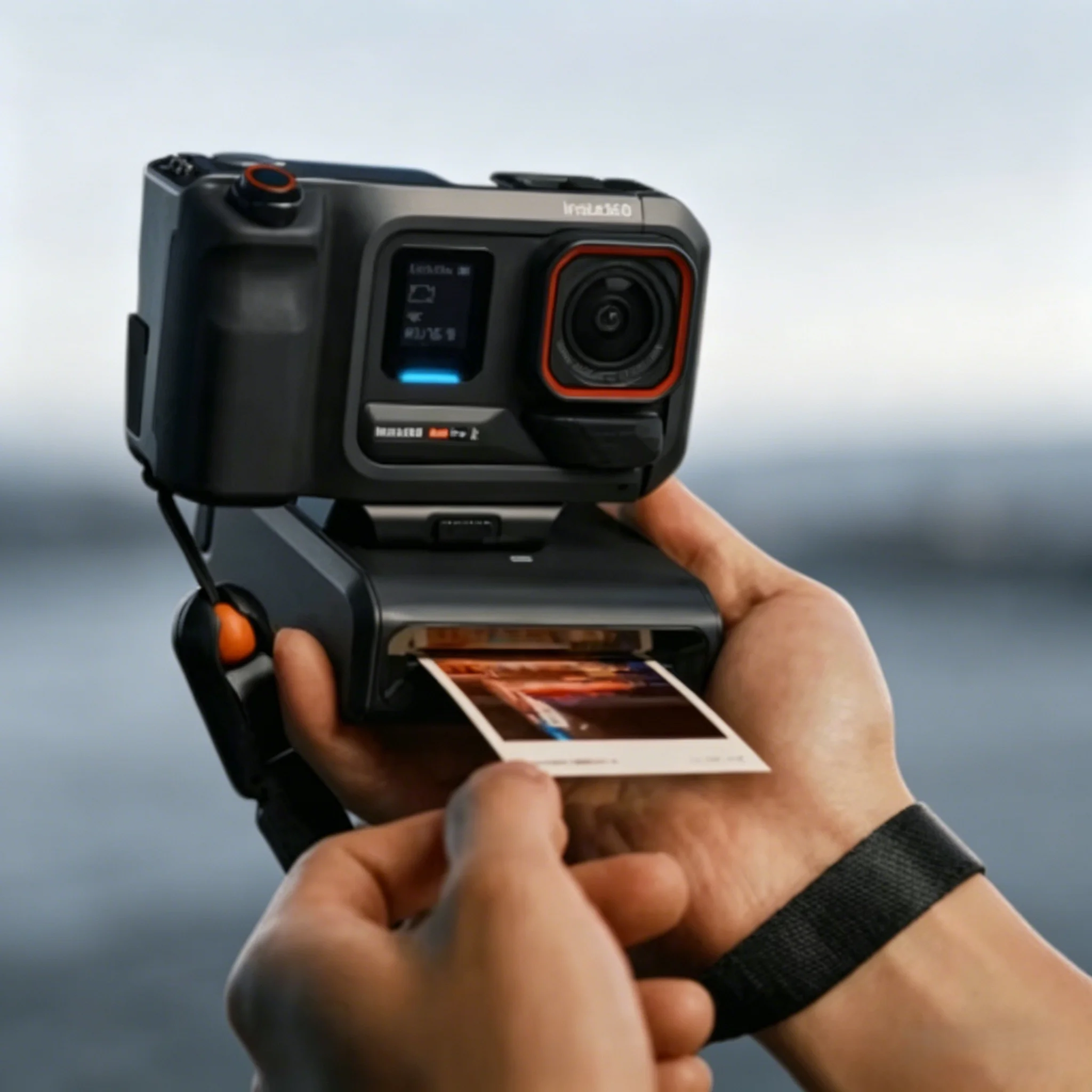 

Бумага с высоким цветовым охватом 300 dpi, для мгновенного принтера Insta360, фотопленка для цветной печати с автоматической ламинацией и защитой от выцветания