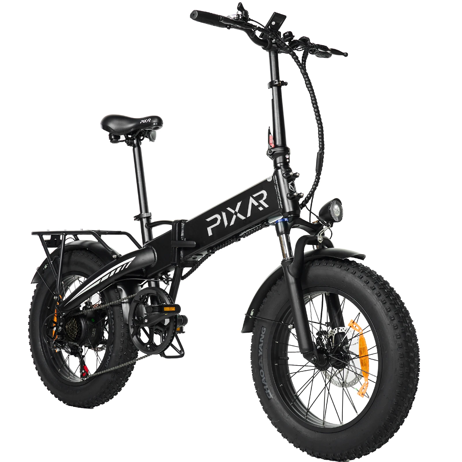 Vélo électrique de montagne Pixar Star1, vélo électrique tout-terrain de 20 pouces, vélo électrique à gros pneus, batterie 48V 720Wh, plage d'assistance à la pédale 90-120km