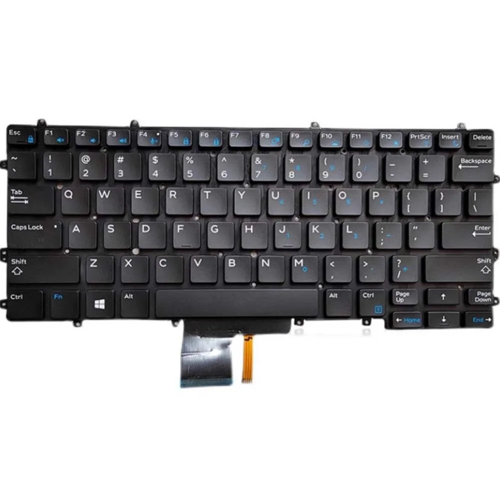 

Для Dell Latitude E7370 7370 13 7000 E7285 P67G клавиатура с подсветкой
