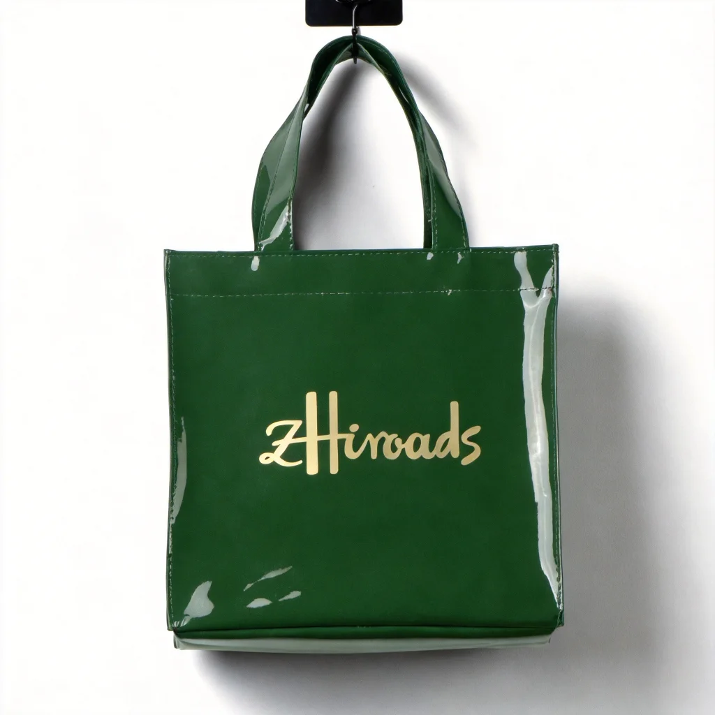 Eco-Friendly Brand Beach PVC Women's Reusable Shopping Bag Tote Shoulder Bag with Zipper Grocery Bag for Ladies