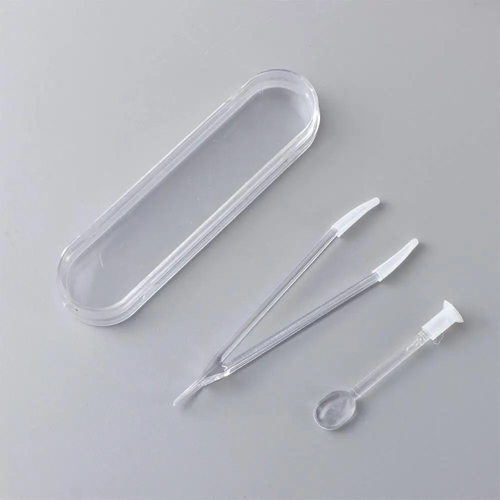 Women Independent shell Contact lens wearing Transparent Suction stick Beauty tools Tweezers Contact lens clip