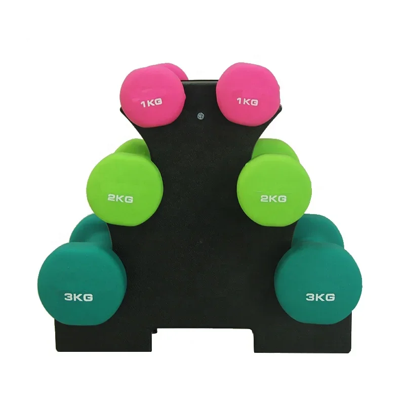 

-Dumbbell Set With Rack For Gym Fitness 12KG Hex Dumbbell Set With Rack Dumbbell Set Pounds