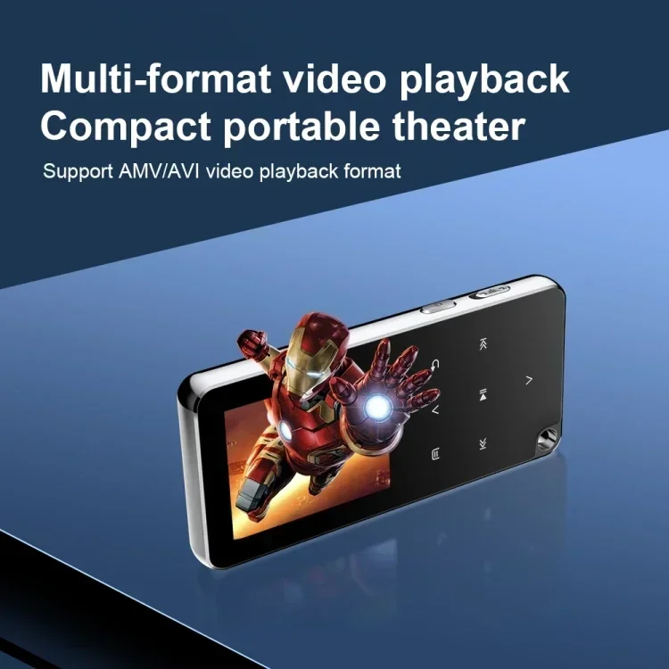 مشغل موسيقى صوت محمول HiFi بدون فقدان 64 جيجابايت MP4 كاسيت مشغل موسيقى مع راديو FM ومسجل صوت وكتاب إلكتروني reproductor de mp3