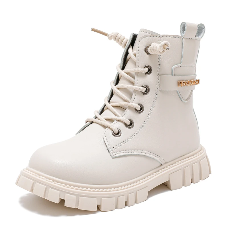 *Fashionable Hot-selling Thick-soled Beautiful Girls Boots New Winter Round-toe Elegant and Comfortable Casual Princess Boots