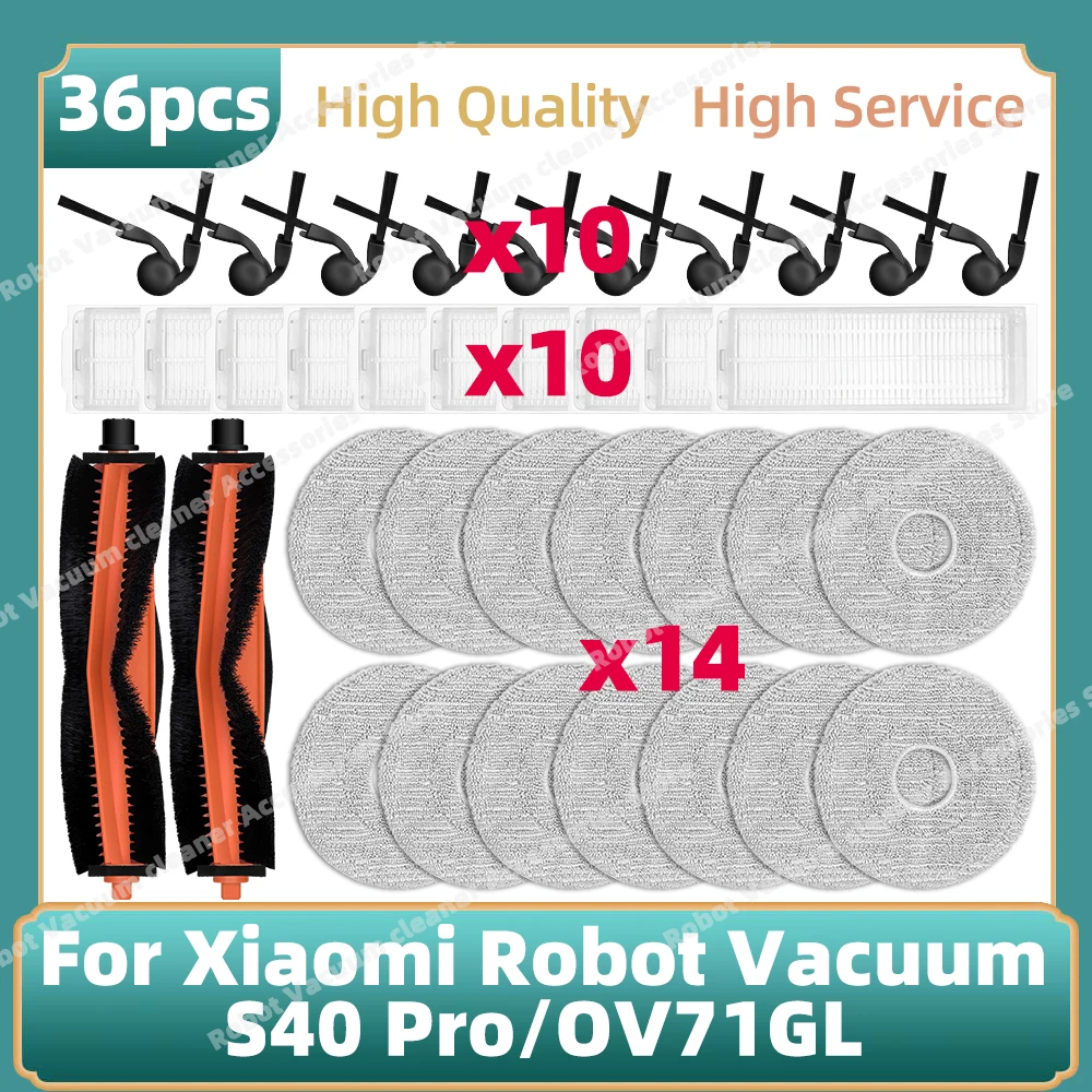 Filtre de rechange pour aspirateur Xiaomi Mi Robot Roborock S50 HS1325
