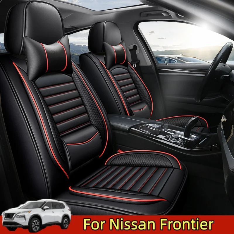 

For Nissan Frontier Car seat cover waterproof artificial leather wear-resistant soft waist full leather full wrap new seat cover