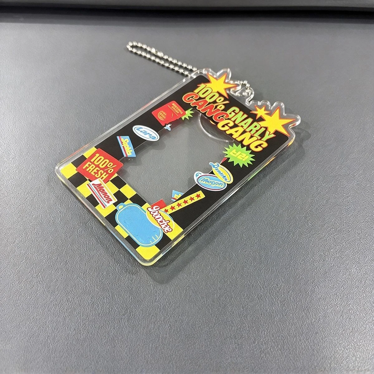 Global Girl Group 2PE the BEAUTIFUL CHAOS Photocard Holder Acrylic Card Holder Keychain Merch Photocard Frame Keyring  Bag Charm
