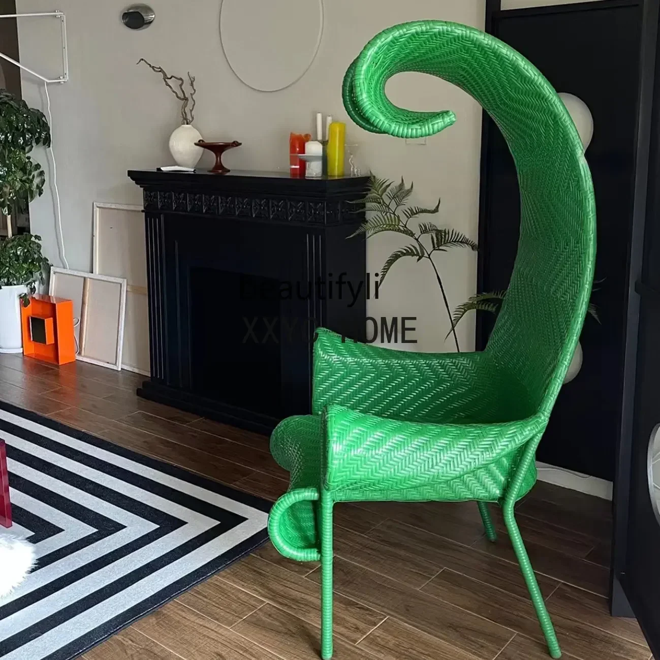 

Outdoor Rattan Chair Sofa Living Room Balcony Leisure Rattan Sofa Waterproof Rattan Furniture