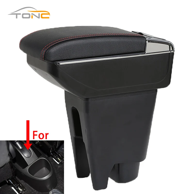 

For Citroen C1 Armrest Box For Peugeot 107 Toyota Aygo BJ Armrest Car Accessories Store box Interior detail Simple installation