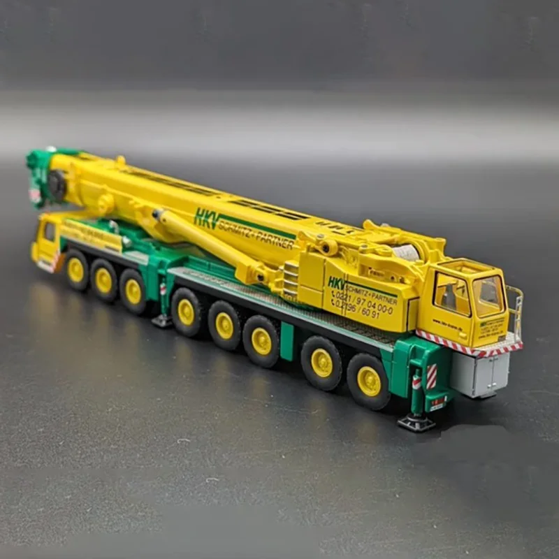 Diecast 1:87 Scale Liebherr LTM 1500-8.1 Alloy Crane Model KR5021 Collection Souvenir Display Ornaments Vehicle Toy