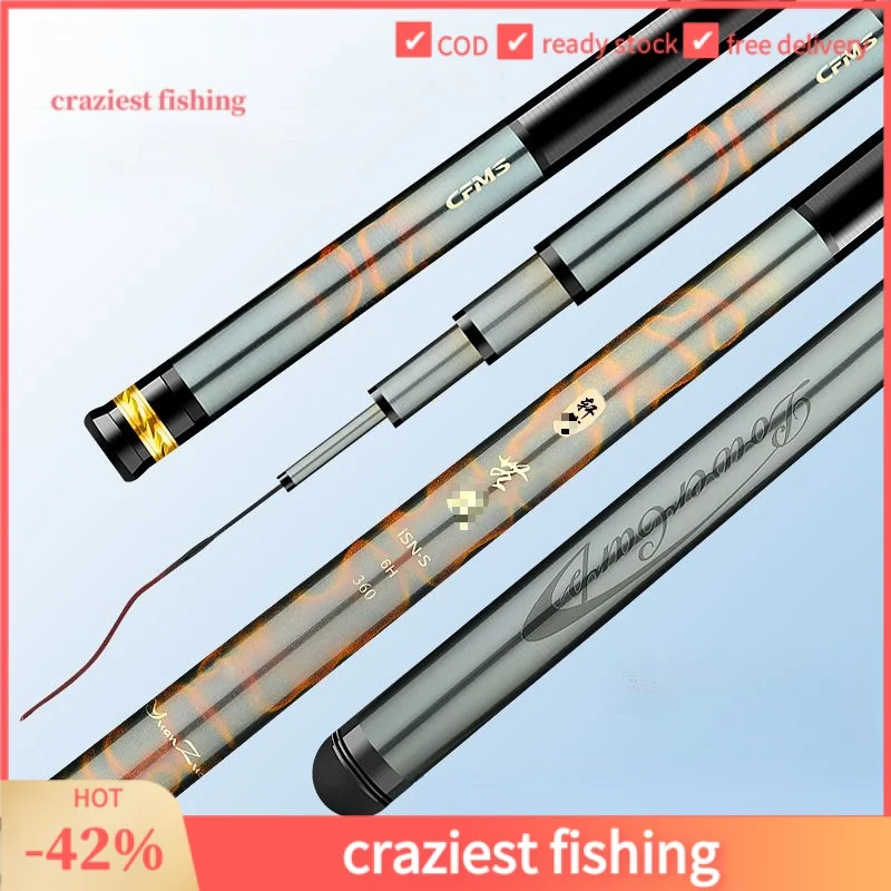 

Pike Spinning for fishing rod Baitcasting Carbon Telescopic Rods Catfish Cane Travel Blank Carp Accessories