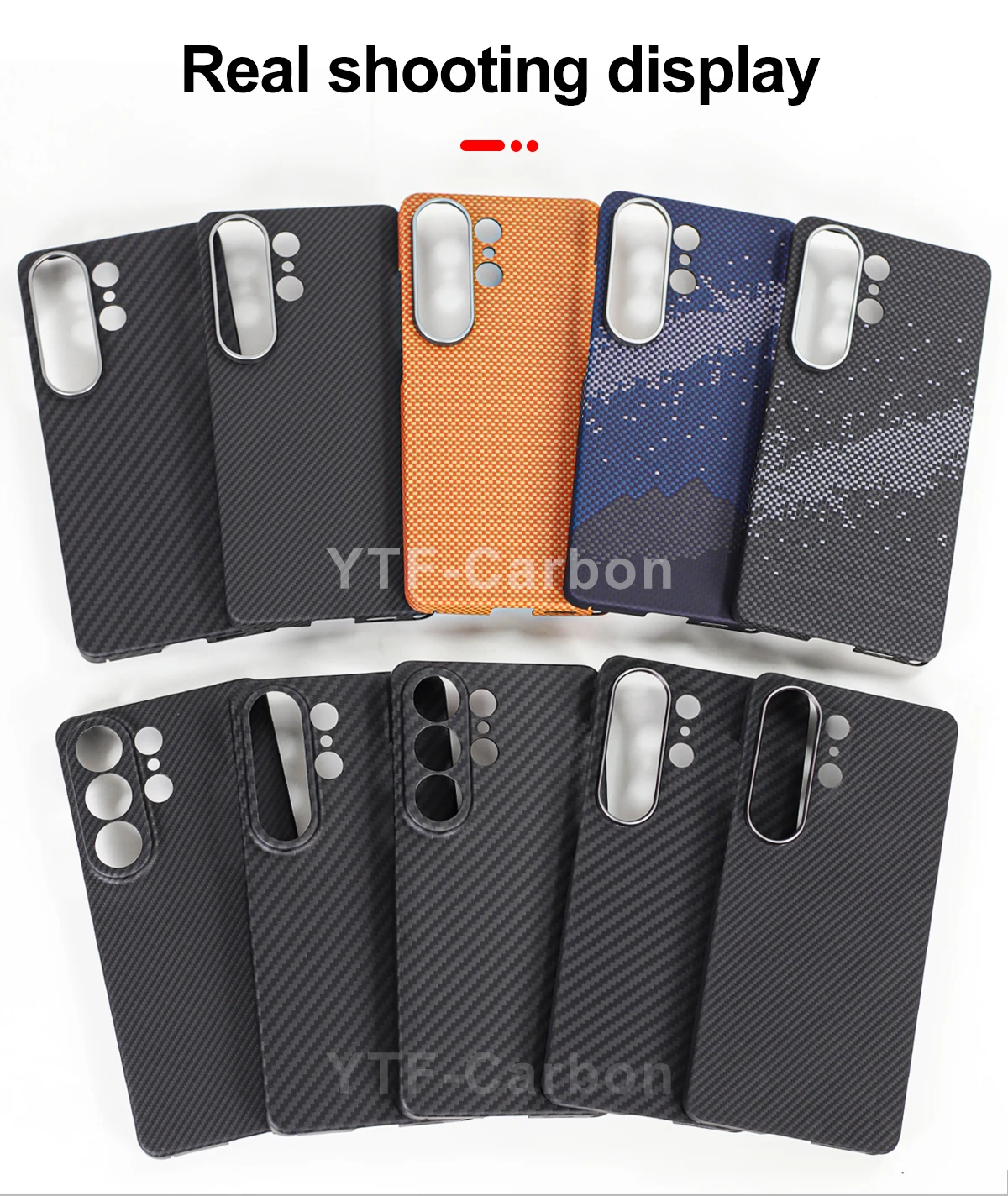 YTF-carbon Luxury Real Kevlar Case for Samsung Galaxy S26 Ultra/S26Plus/S26, Aramid Fiber Magnetic MagSafe Cover