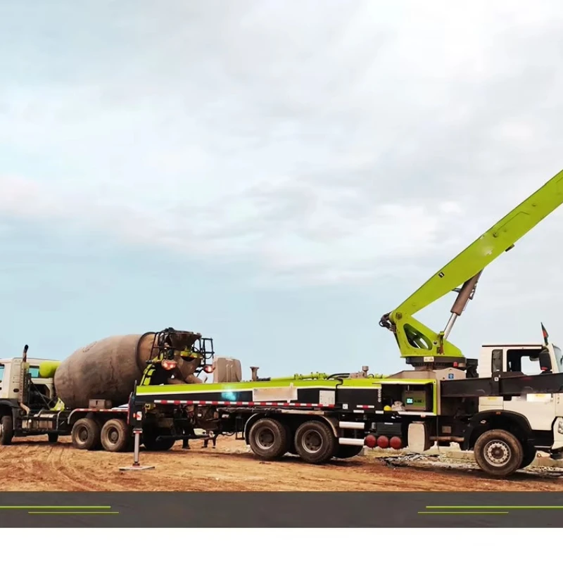 High Efficiency 33m 3 Axles Concrete Pump Machine Vietnam for Sale Construction Equipment Bomba Hormigón
