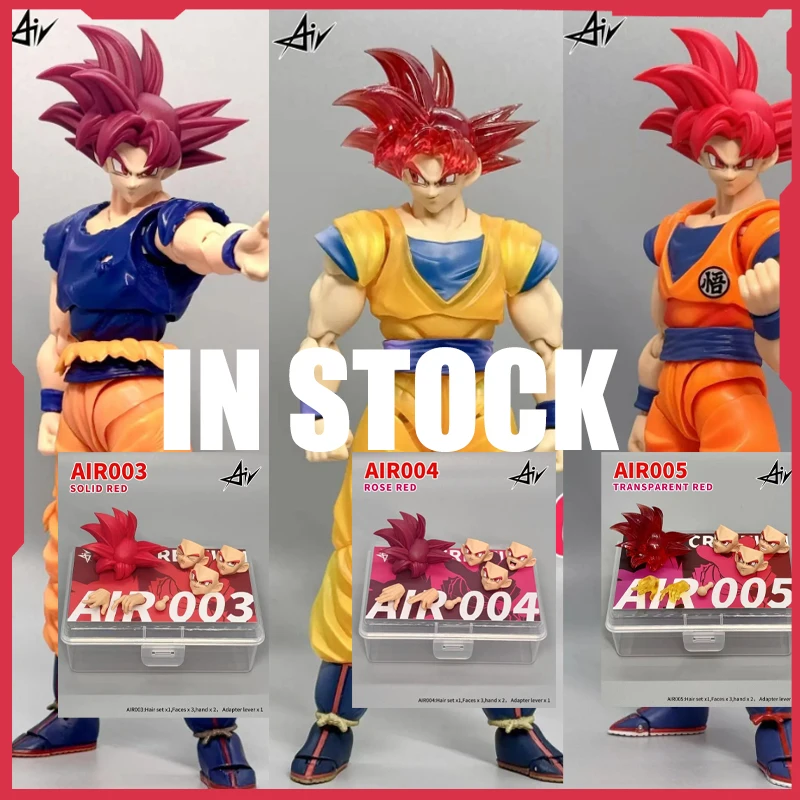 

In Stock Air Studio SHF Red God Wukong Air03/04/05 Accessories Pack Dragon Ball Series 1/12 Accessory Collection Toy Gift