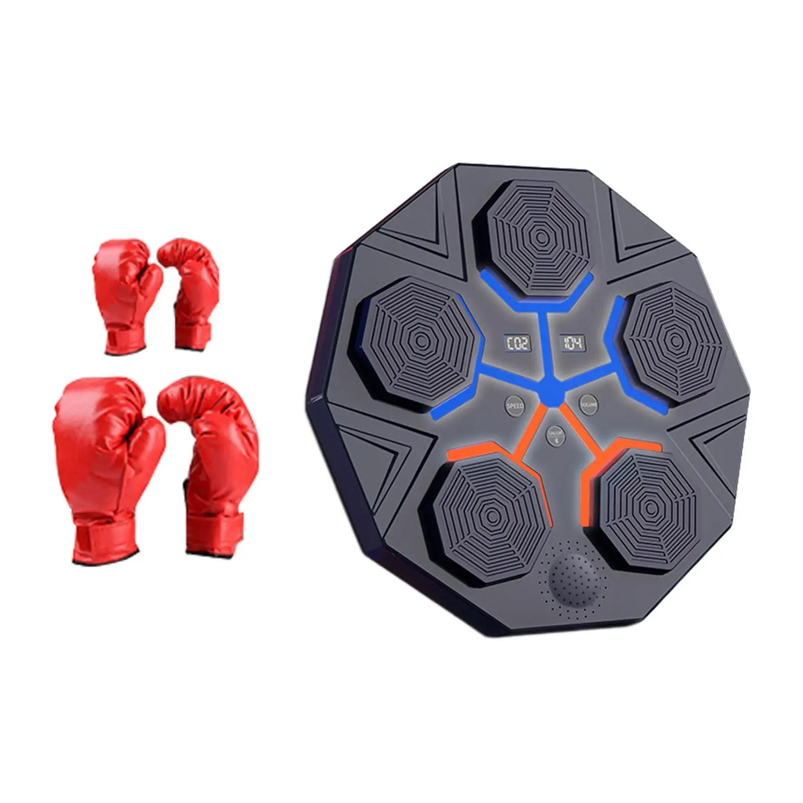 Music Boxing Machine Punching Pad for Focus Agility Training Fitness Indoor