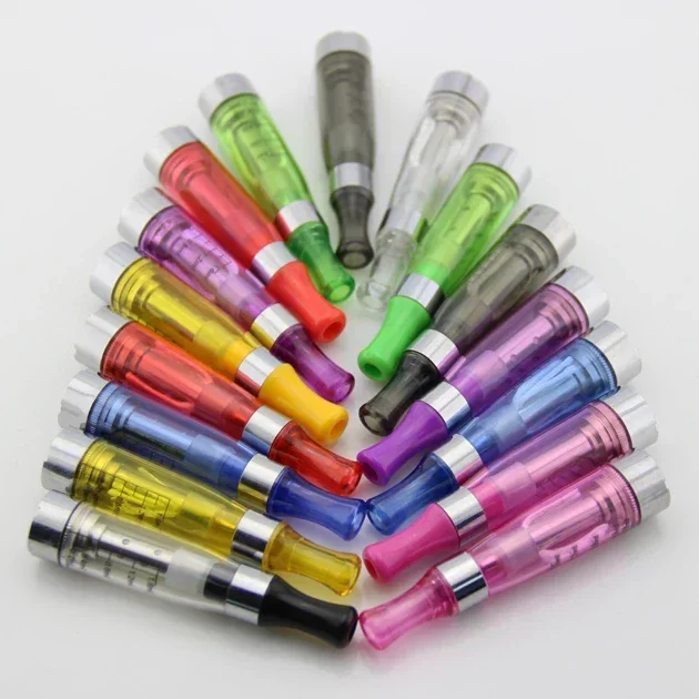 5pcs CE4 Atomizer Clearomizer for Ego Ego-t Evod Vape Pen 510 Thread Electronic Cigarette Ecigs 1.6ml 8 Colors Cartridge