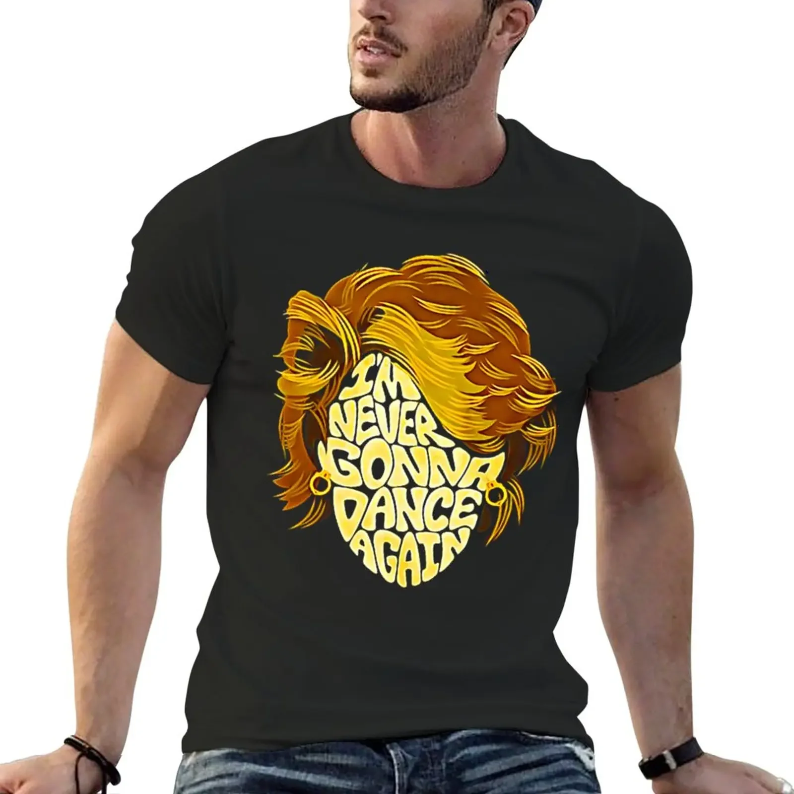 

face beauty George shirt michael gift daddy figure T-Shirt summer top oversizeds mens t shirts casual stylish