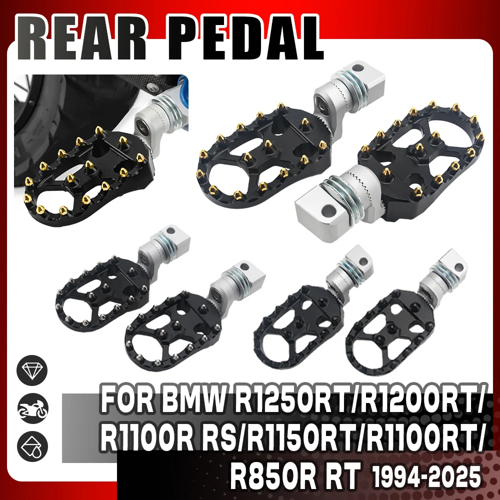 

Motorcycle RearSet Foot Pegs Pedal 25mm Extend Adjustable Footrest For BMW R1100 R R850RT R1200RT LC R1150rt R1250RT Accessories