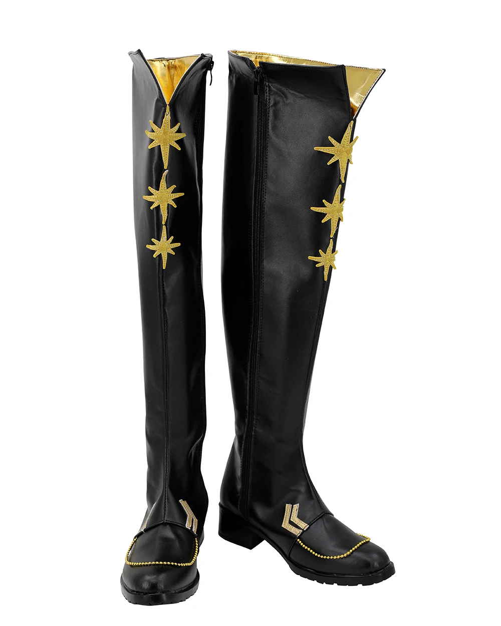 CosplayLove Gioco Ensemble Stelle Morisawa Chiaki Shinkai Kanata Nero Scarpe Cosplay Stivali Lunghi In Pelle Chrismtas Custom Made