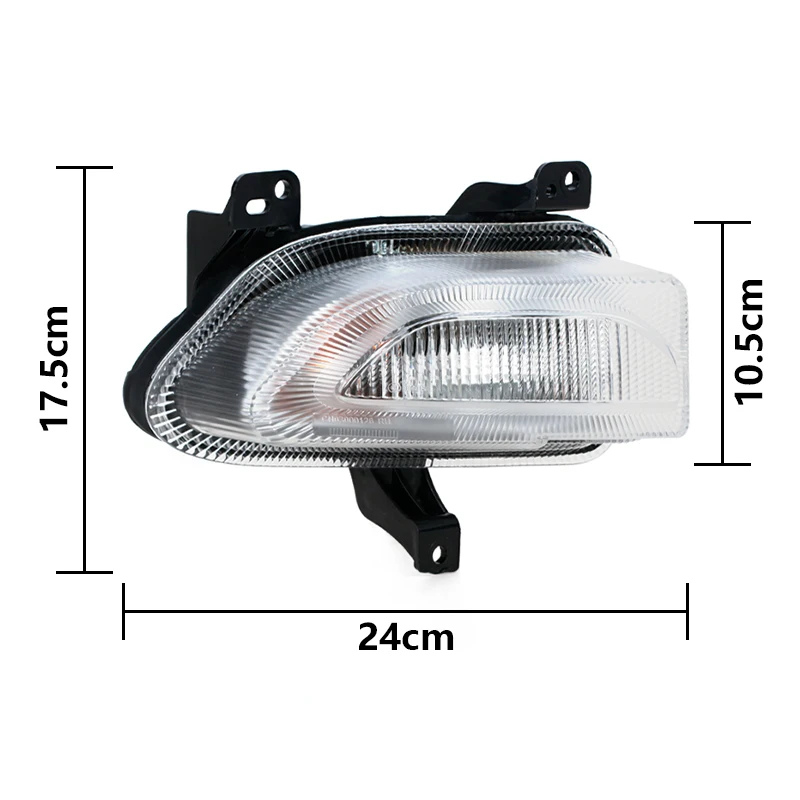 For Jeep Renegade 2015-2018 Car Front Bumper Fog Light Daytime Running Lamp Signal Lamp Car Accessories 68256431AA 68256432AA