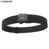 TUSHI Nuevo cinturón militar para hombre, cinturón de nailon resistente con hebilla automática de Metal, cinturón táctico para trabajo policial, accesorios IPSC