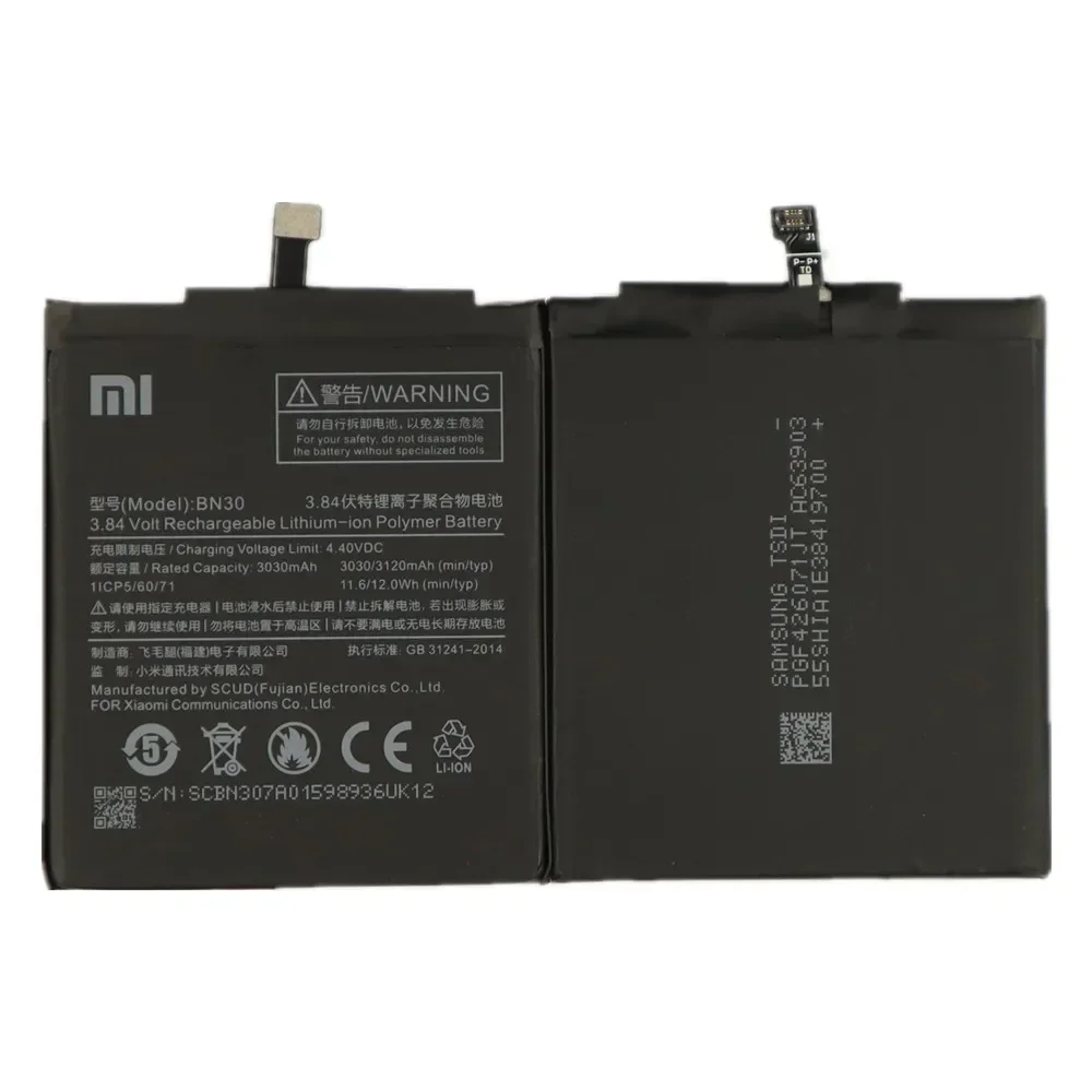 Original Battery For Xiaomi Redmi Note K30 K20 K40 Mi 9T 9 10T 10 10S 10X 11T 11 Ultra 8 8T 7 5A Mix 4 4X POCO X3 F3 F2 Pro Lite