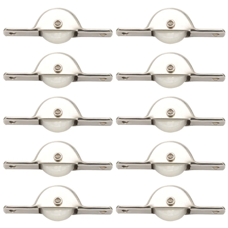 

ABPQ-100Pcs Дверь, окно, шкаф, ящик, ящик, одиночный нейлоновый раздвижной роликовый шкив, колесо
