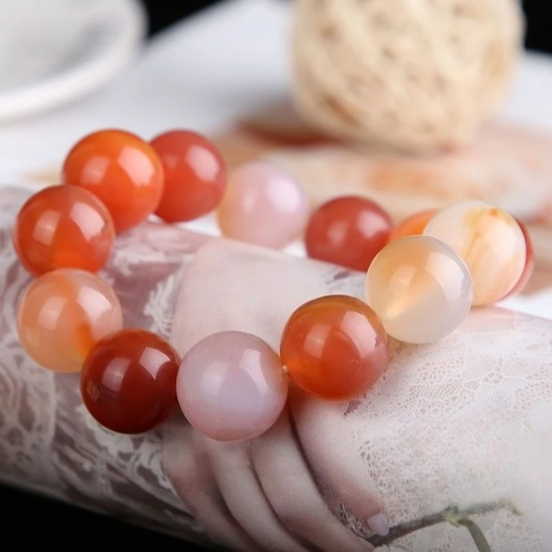

Natural Agate Bracelet Multi-color Unisex Fashion Jewelry