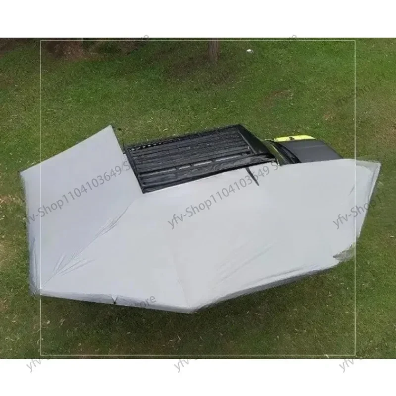 LED Awning Car Side Awning with Sides Wall Car 270 Awning 4x4 Walls Free Standing for Adventure for Caravan,Camper Accessories