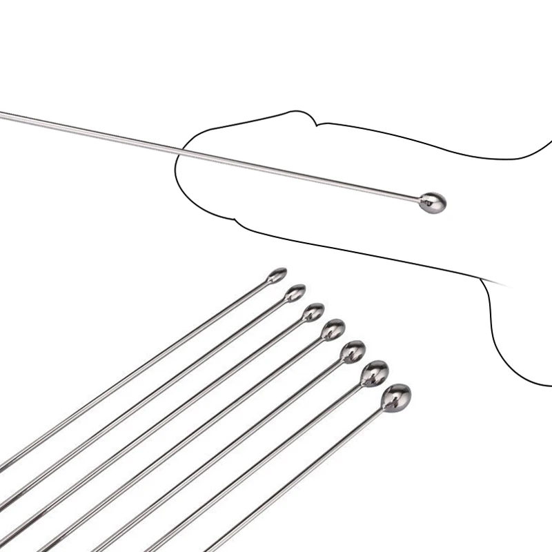 Runyu Metal Horse Eye Stick Urethral Dilator SM Stainless Steel Urinary Catheter Blockage Gay JJ Penis Plug Alternative Sex Toys