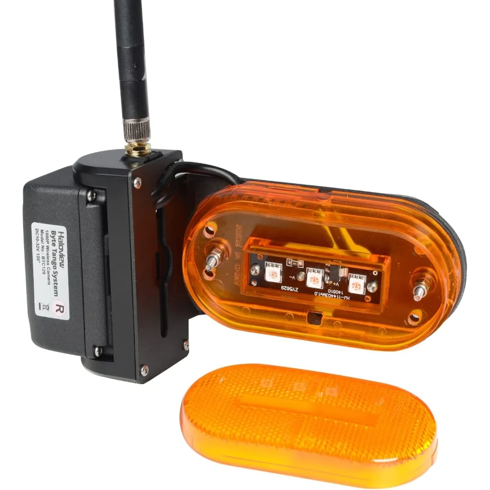 Câmeras sem fio FHD 1080P da luz lateral do marcador do RV para o sistema de monitor BT7/BT6