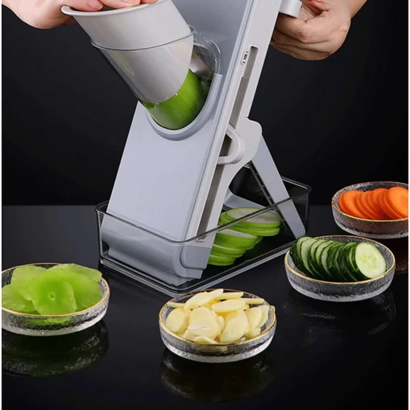 Multifunction Veggie Chopper Kitchen Tools Manual Grater Food Shredder Potato Fruit Slicer Vegetable Cutter Meat Grinder