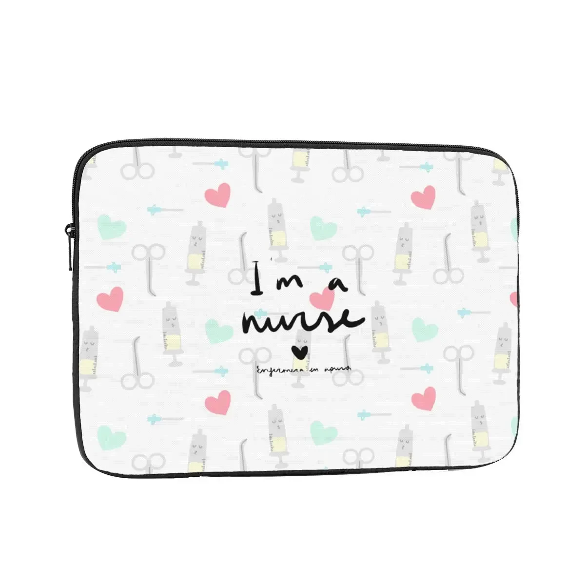 Enfermera En Apuros Medicine Health Laptop Liner Sleeve 12