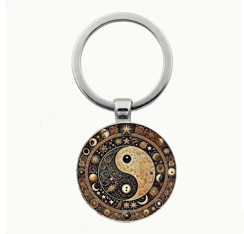Винтажный-брелок-Инь-Ян-фэн-шуй-—-цинковый-сплав-двусторонний-дизайн-с-небесными-мотивовми-идеально-подходит-для-ежедневного-использования-и-подарков-perfec
